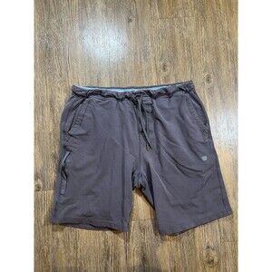 Mack Weldon Ace Sweat Shorts Mens Medium Gray Drawstring Pocket Lounge Athletic